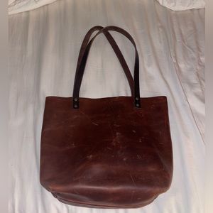 Portland Leather Tote Bag
